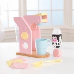 Set de jucarie Expresor Cafea si Toaster Pastel expresso din lemn Kidkraft Set de jucarie Expresor Cafea si Toaster Pastel expresso din lemn Kidkraft